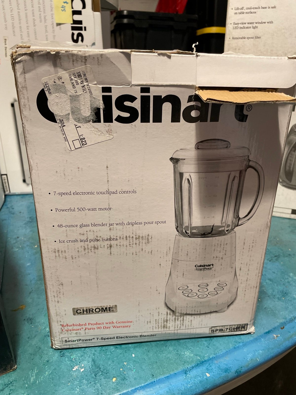SmartPower Duet 7-Speed Die-Cast Blender with a Food Processor