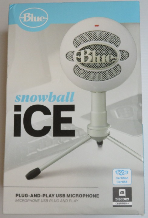 Blue Snowball Ice White USB Microphone