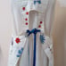 1950s Style Apron - sz Small - over your Head w Rear Tie - Handmade A1079