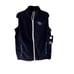 NFL Team Tennessee Titans Navy Blue Fleece Full Zip Vest Mens Med 95 Tags NEW