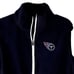 NFL Team Tennessee Titans Navy Blue Fleece Full Zip Vest Mens Med 95 Tags NEW