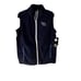 NFL Team Tennessee Titans Navy Blue Fleece Full Zip Vest Mens Med 95 Tags NEW