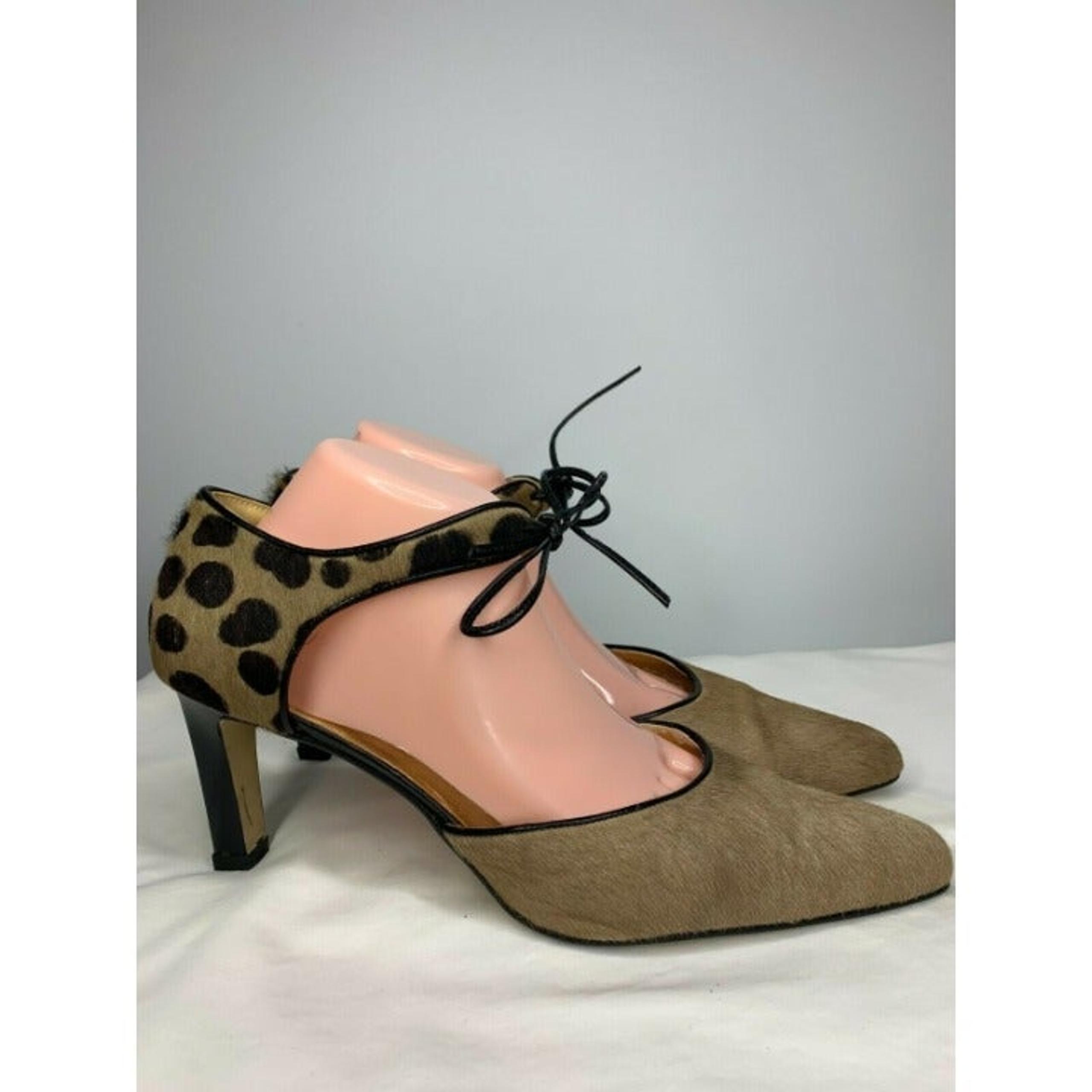 Costa Blanca Pony Hair Forester Pumps 12
