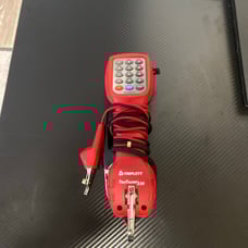 Triplett TeleTalker 330 Lineman's Test Set / Butt Set with ABN Test Clips