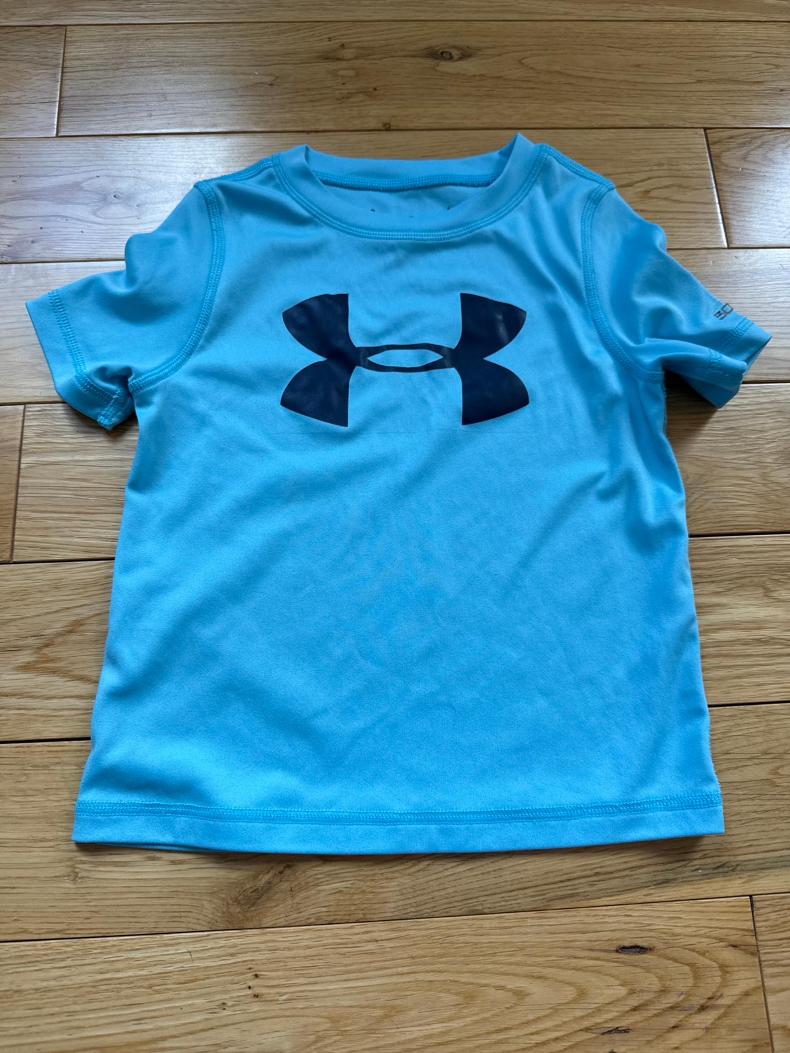 Under armour rash guard blue size 4t