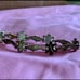 Antique Sterling Dolphin/shark Fleur-de-lis Heavy Bracelet