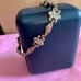 Antique Sterling Dolphin/shark Fleur-de-lis Heavy Bracelet