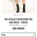 Not actually needle point rio midi dress