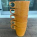 Vtg 5 Halsey Melmac Coffee Cups Mess Hall US Military Army