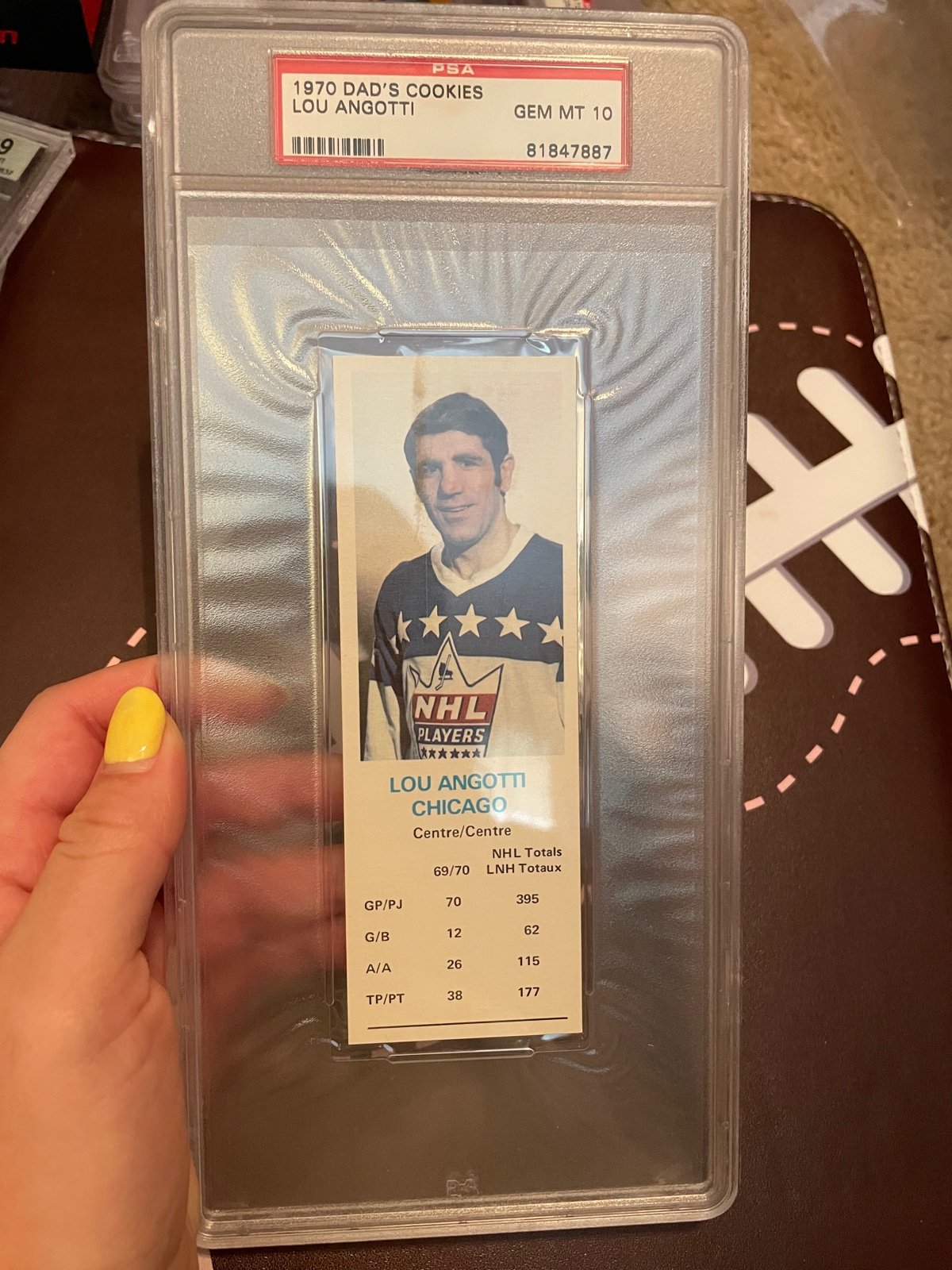 Lou Angotti dad’s cookie gem mint 10