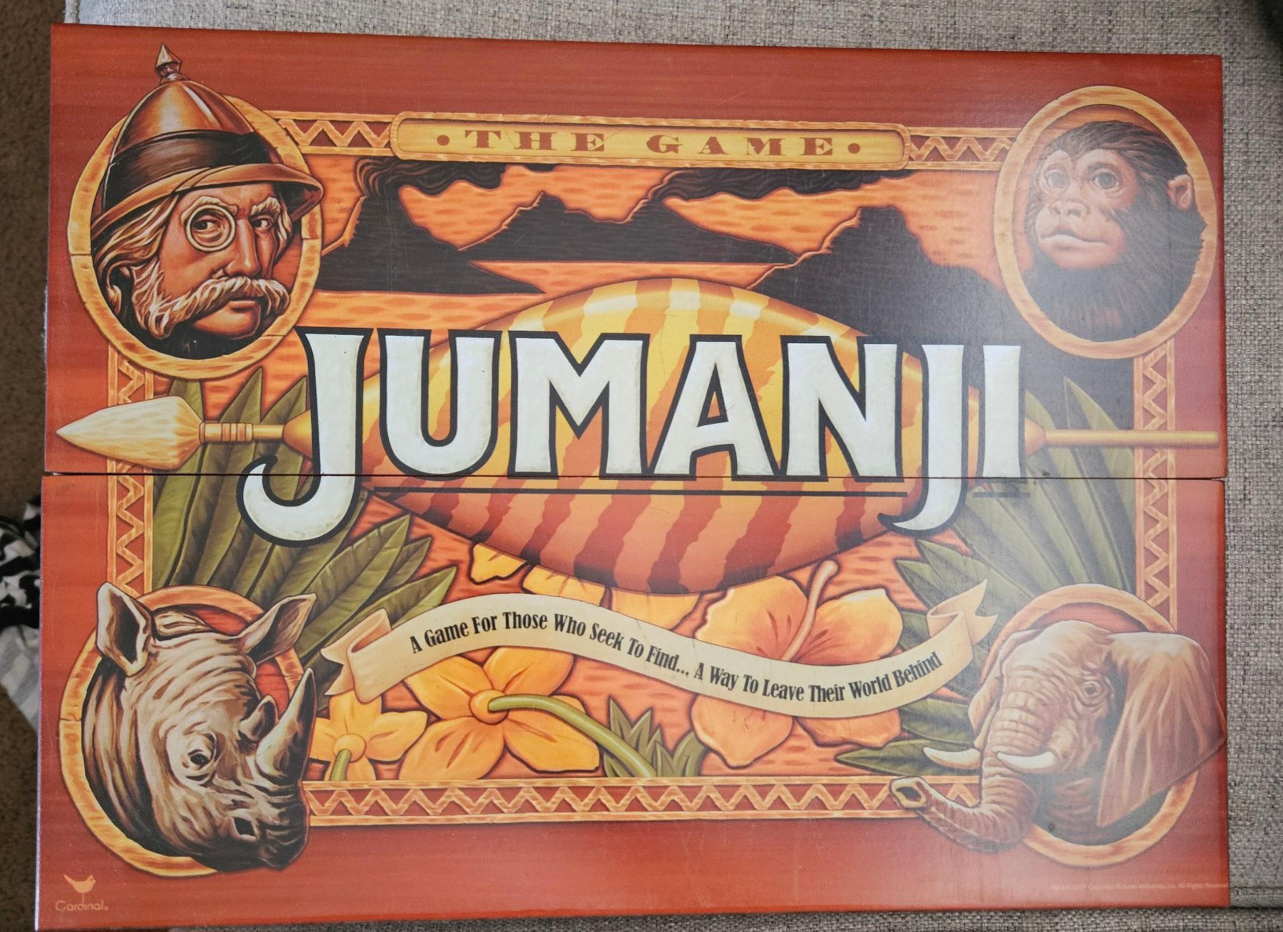 Jumanji board game