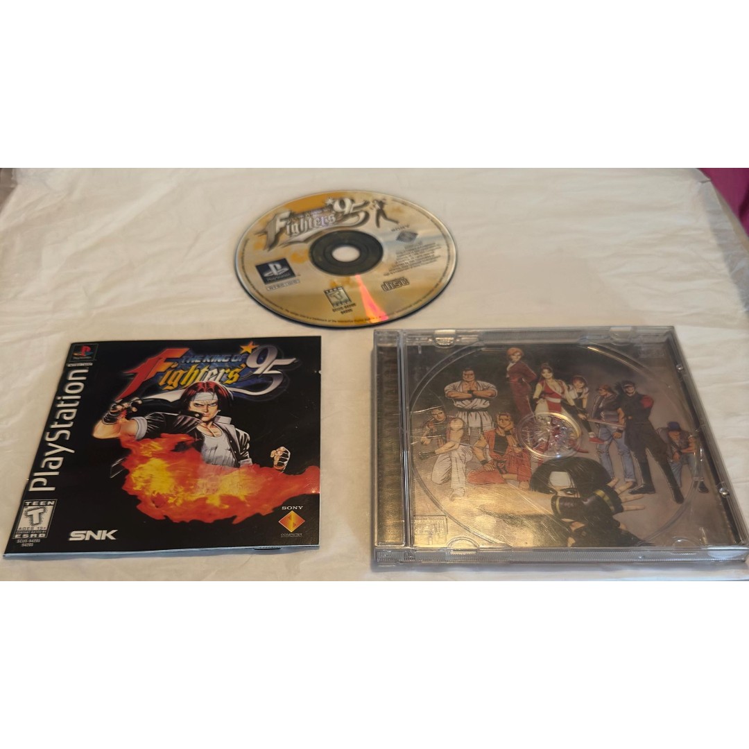 The King of Fighters 95 Sony Playstation 1 Vintage Used Video Game (PS1)