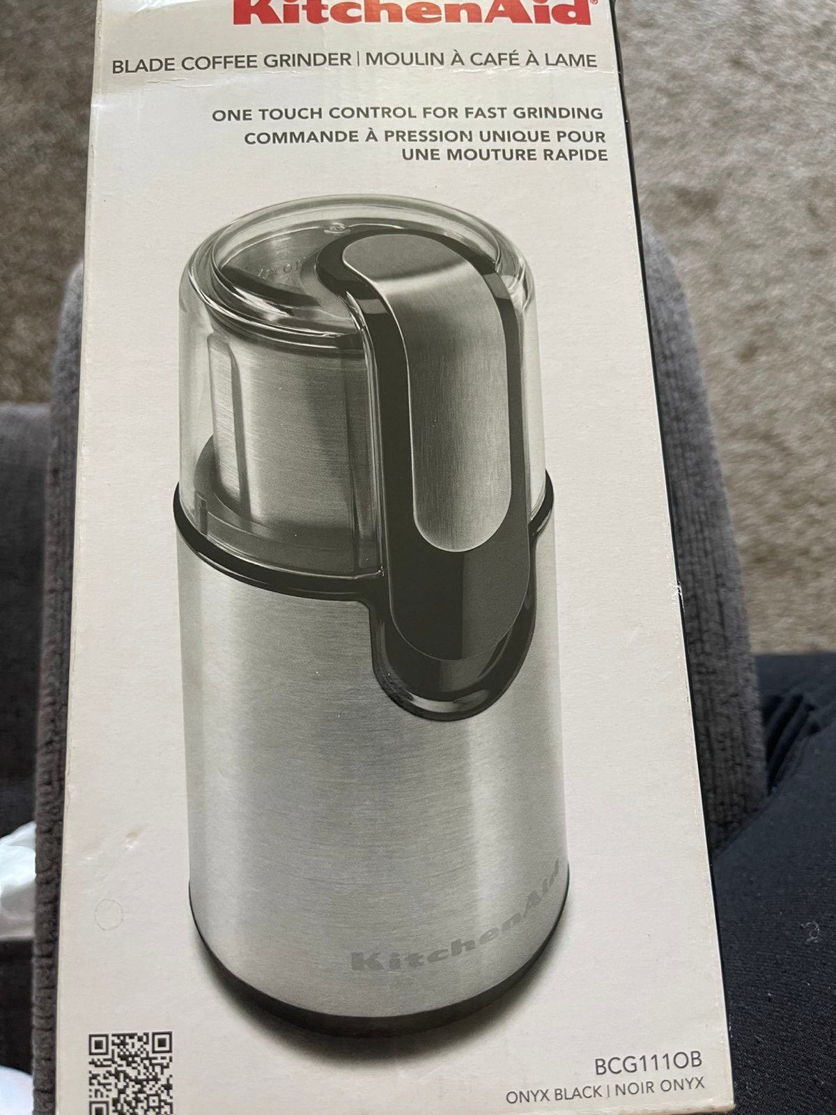 KitchenAid Blade Coffee Grinder - Onyx B