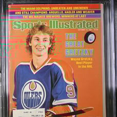 SPORTS ILLUSTRATED 1981 WAYNE GRETZKY CGC 7.0 GRADED -1ST ROOKIE COVER