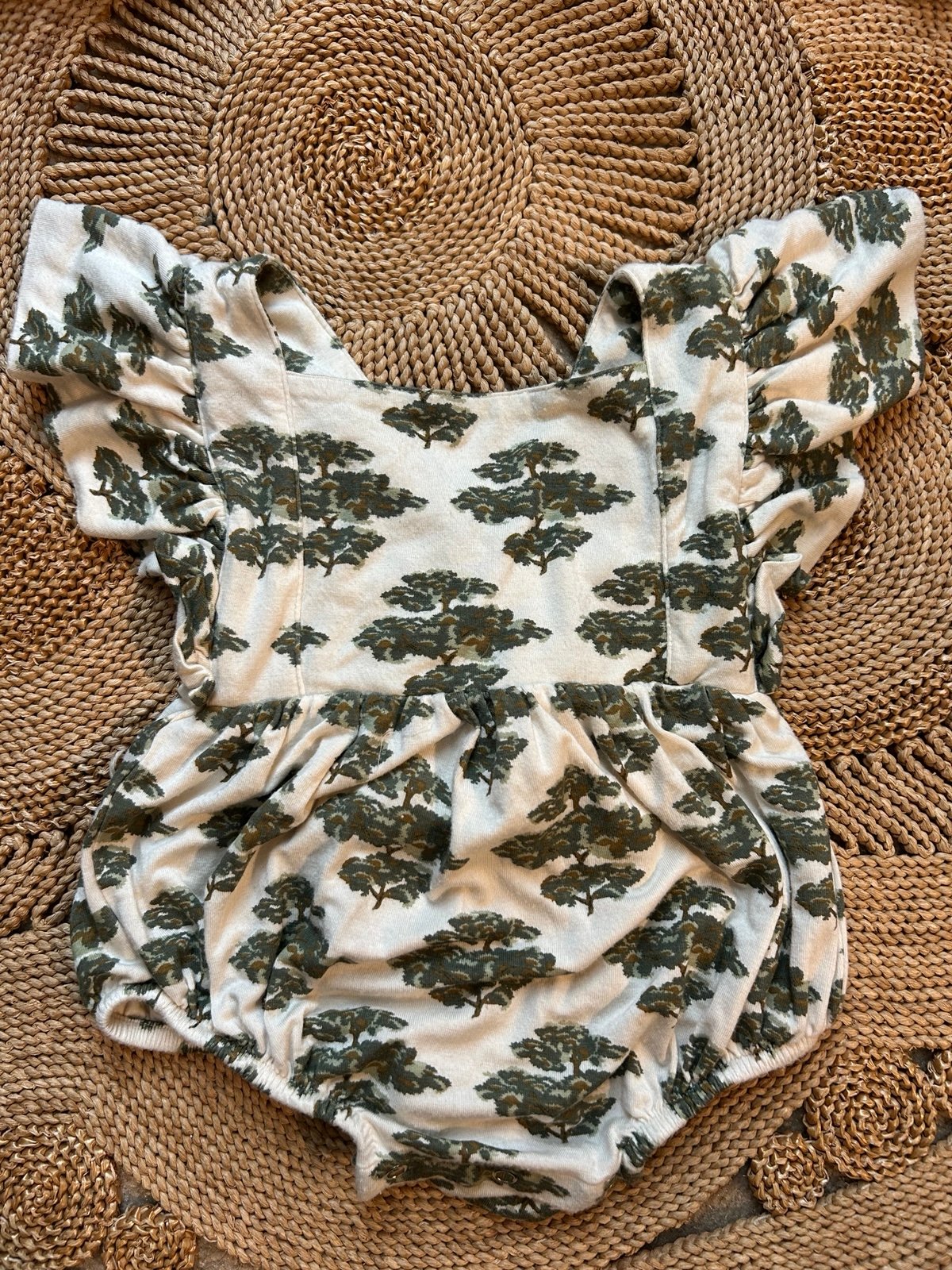 Kate Quinn Ruffle Strap romper