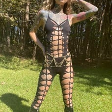 Pisces Vibrations Hand Braided Catsuit