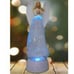 10.5 Color Changing LED Light Up Glitter Swirling Angel Holding Star