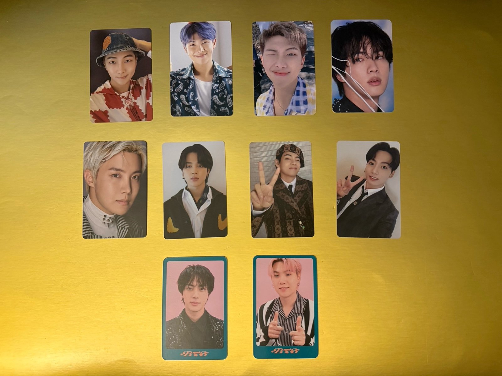 BTS D’Icon Photocards Lot