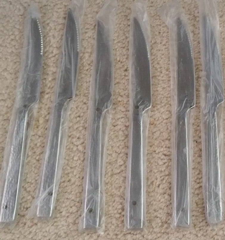 Oneida Dinner Knives Chefs Table Brand New Set of 6
