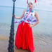 One Piece Yamato Full Cosplay with wig