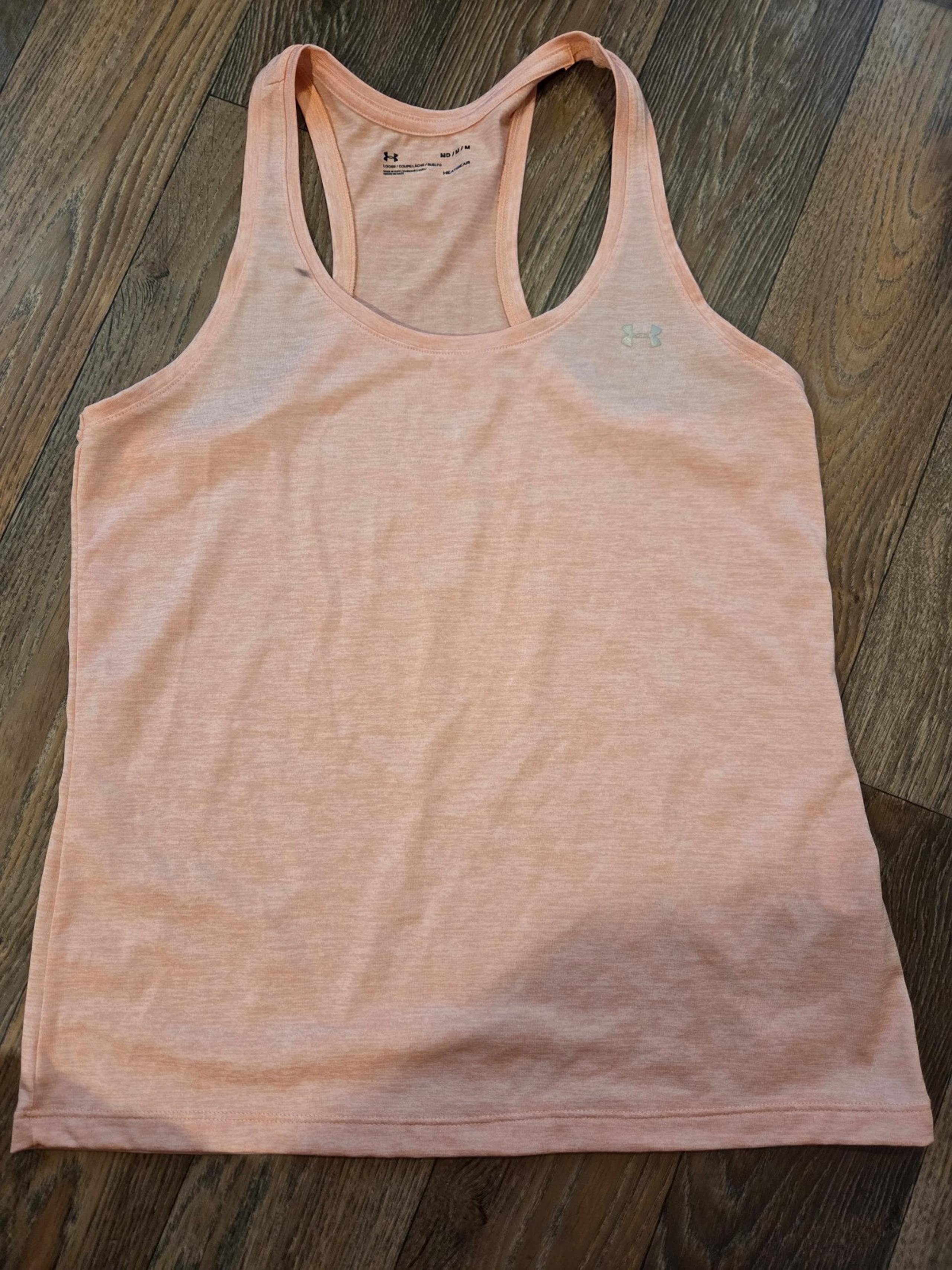 Under Armour Women's Medium Light Pink Racerback Activewear Tank Top