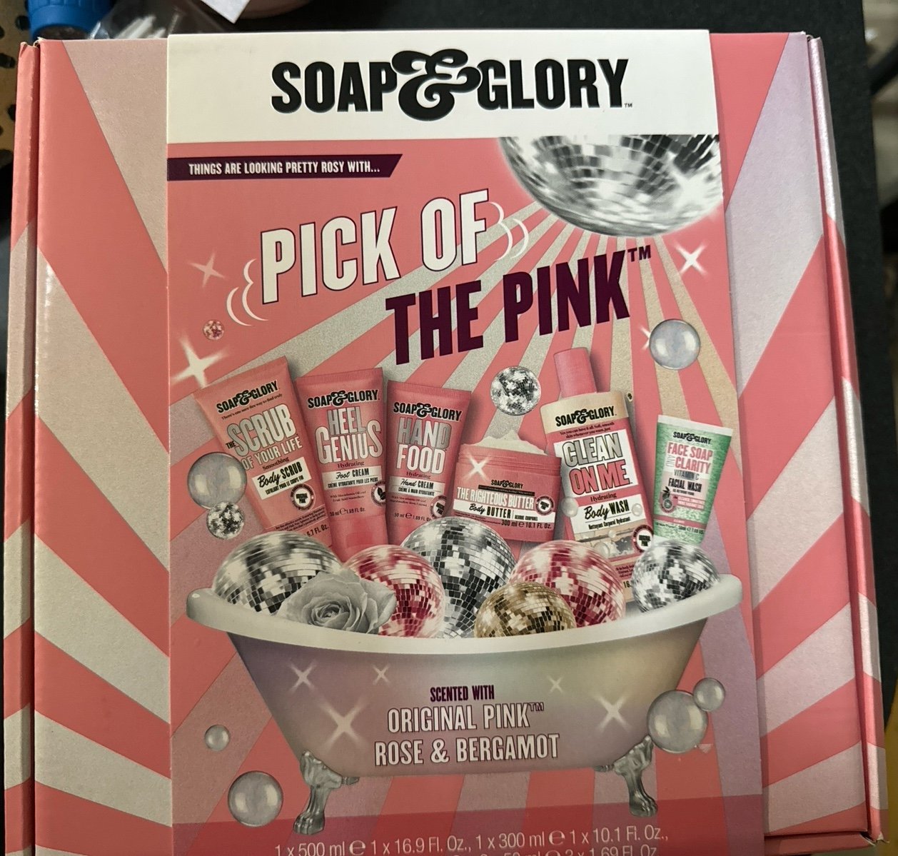 soap and glory beauty set