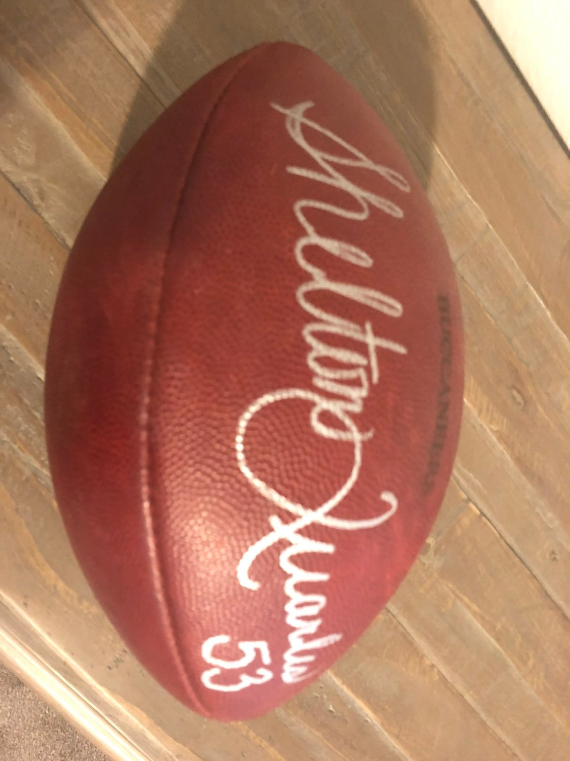 Shelton Quarles Signed bucs football