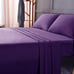 Bamboo Luxury Queen Sheet Set - Purple