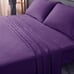 Bamboo Luxury Queen Sheet Set - Purple