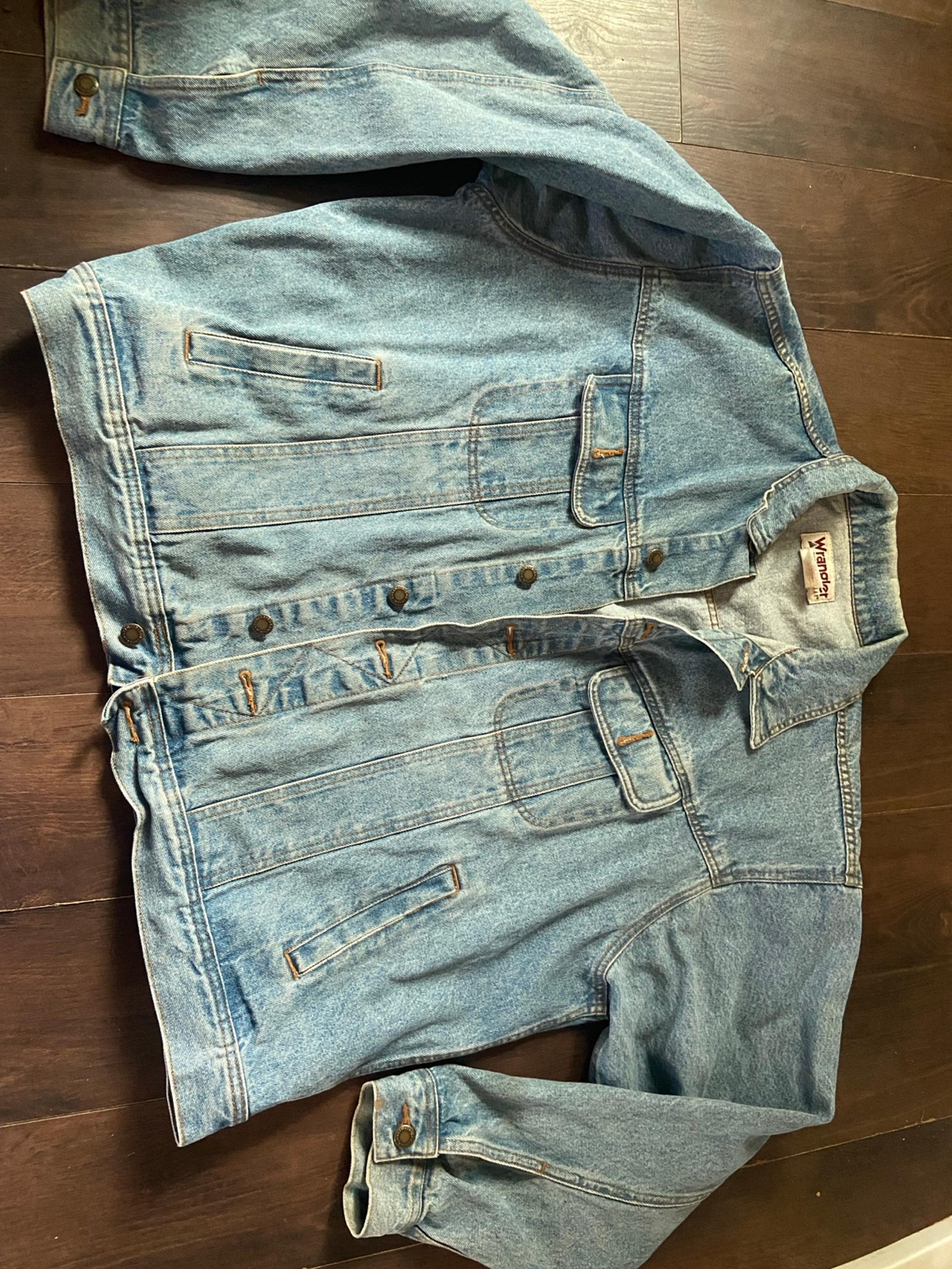 Vintage men’s WRANGLER jean jacket