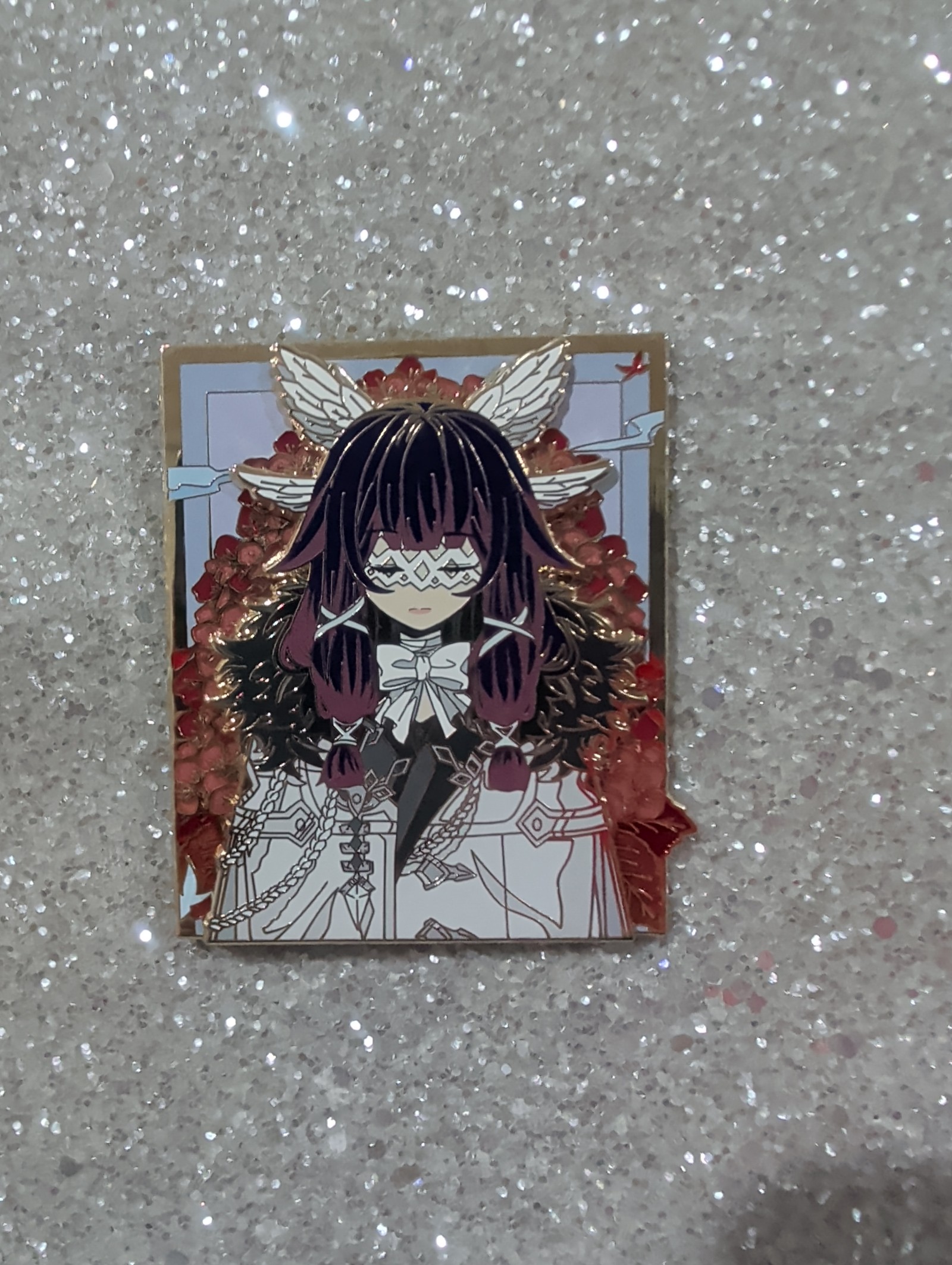 Genshin impact columbina pin fatui harbinger midnightmoon