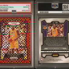 2023 Prizm Shaquille O'Neal Red Power /75