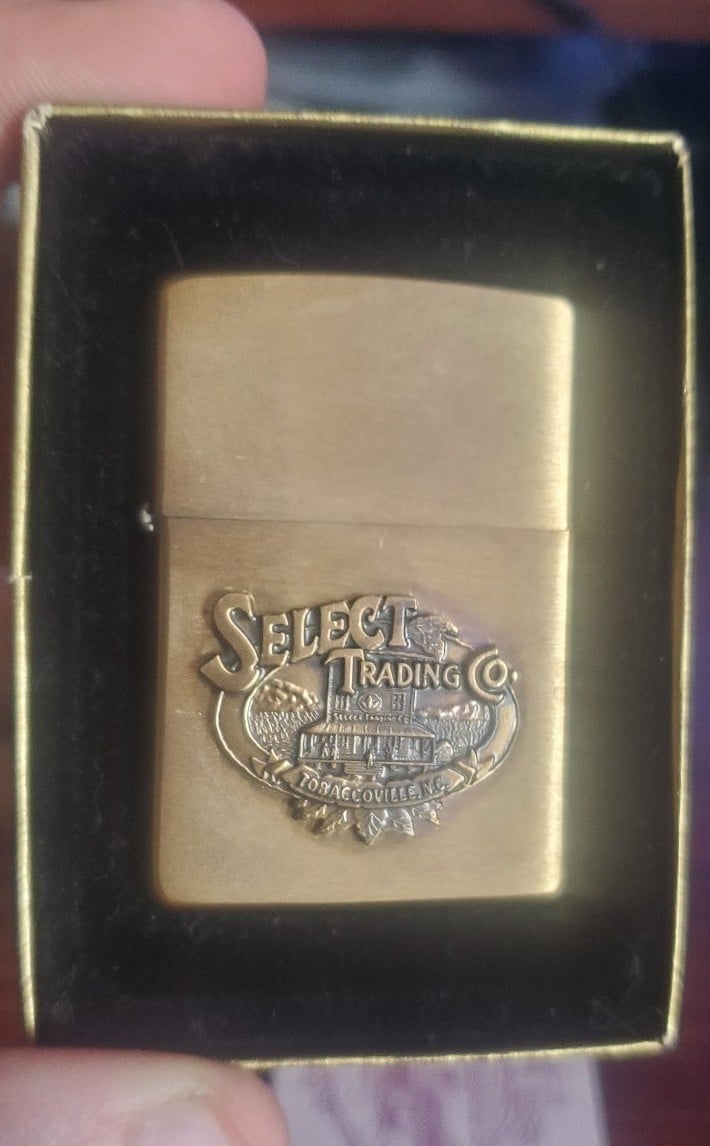 Zippo Select Trading Co. Lighter Bradford,PA USA Vintage (Excellent Condition)