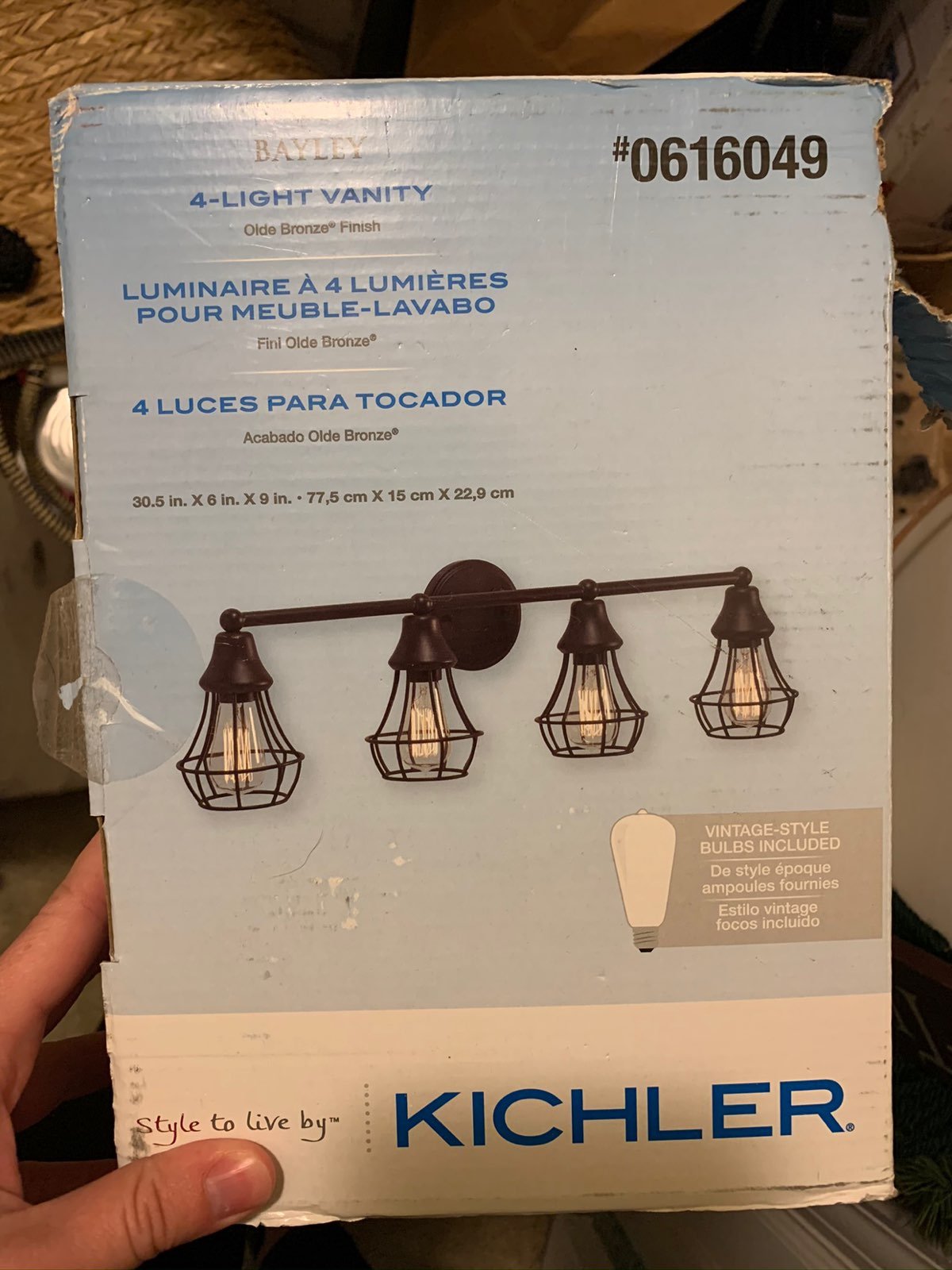 Kichler 4 Light Vanity Fixture