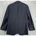 Hart Schaffner Marx Blazer Adult 40R Dark Navy Grid Check Wool Sport Coat Mens