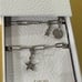 New CD Dior cell phone charm jewelry silver iPhone.