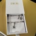 New CD Dior cell phone charm jewelry silver iPhone.
