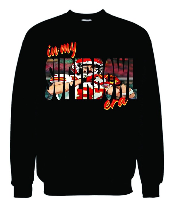 Super Bowl Chiefs Kelce Heart Tshirts
