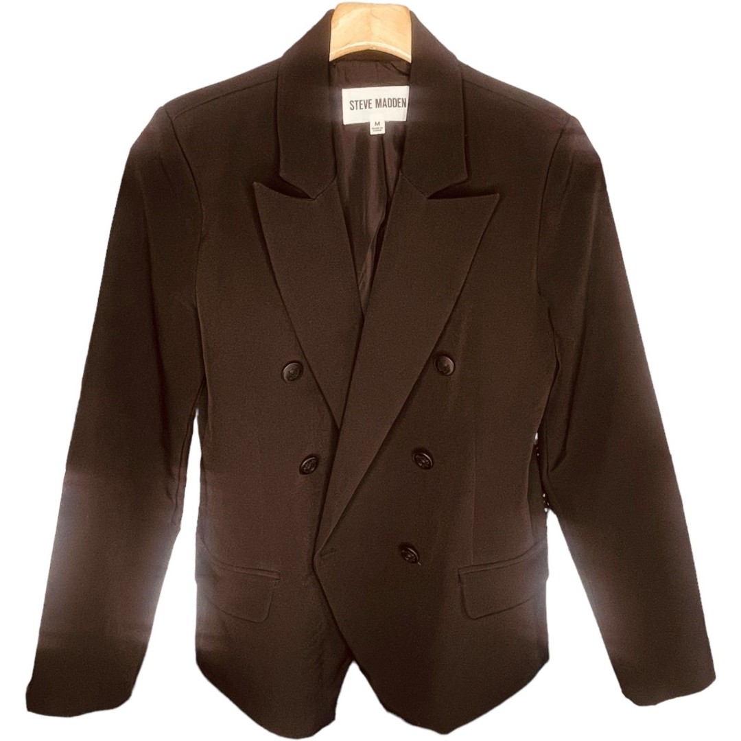 Steve Madden by Revolve Women's Black Haley Blazer