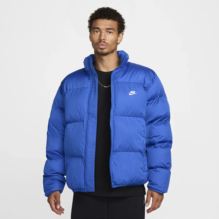 Nike Sportswear Club Mens Puffer Jacket Blue FB7368-480 NEW Sz XL
