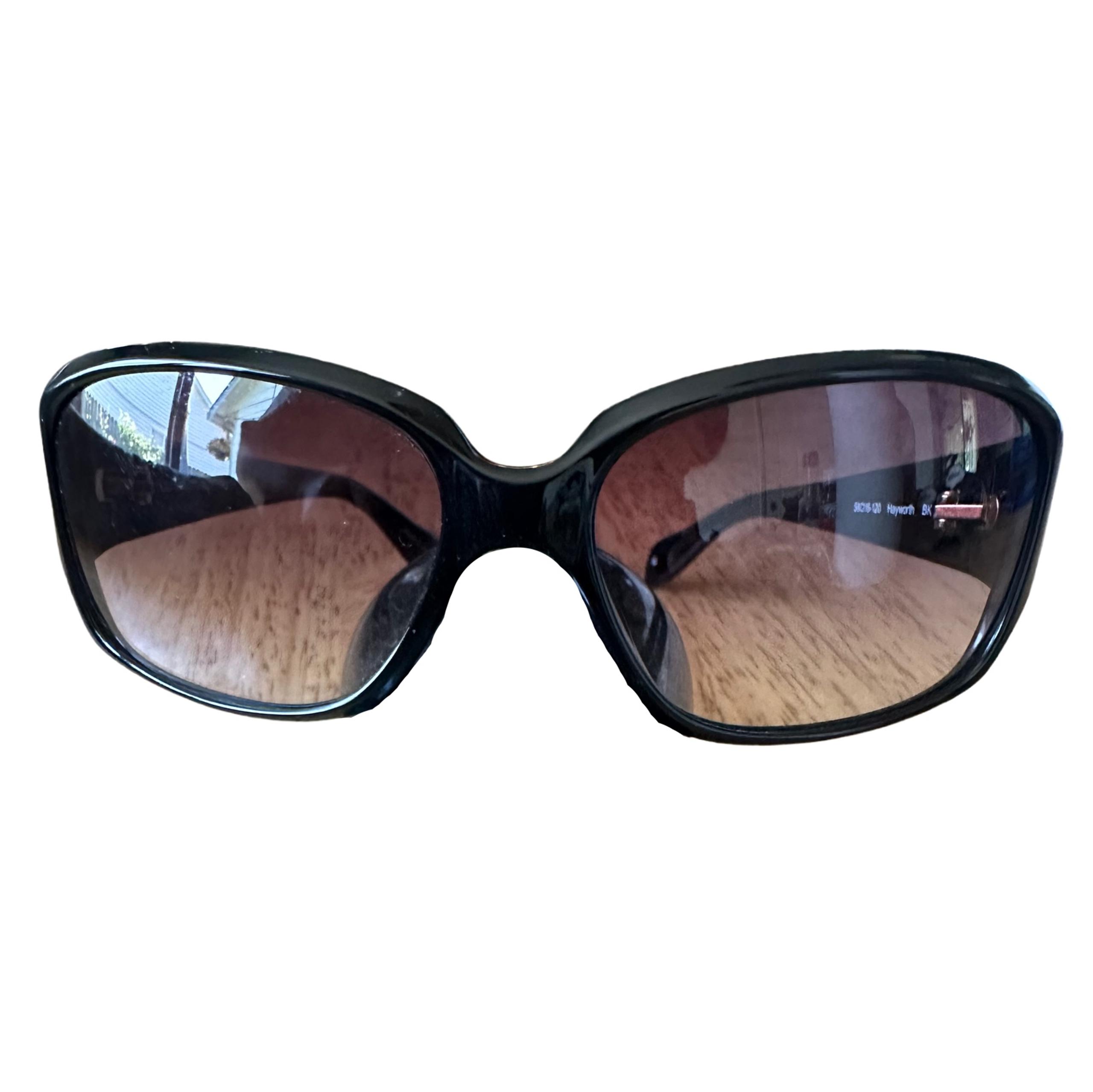 Oliver Peoples Hayworth Black Rectangular Women Sunglasses 58/16/120