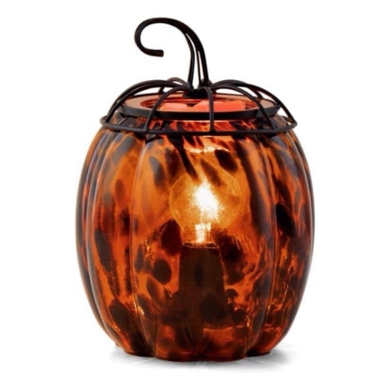 Scentsy Tiger's Eye Pumpkin Warmer