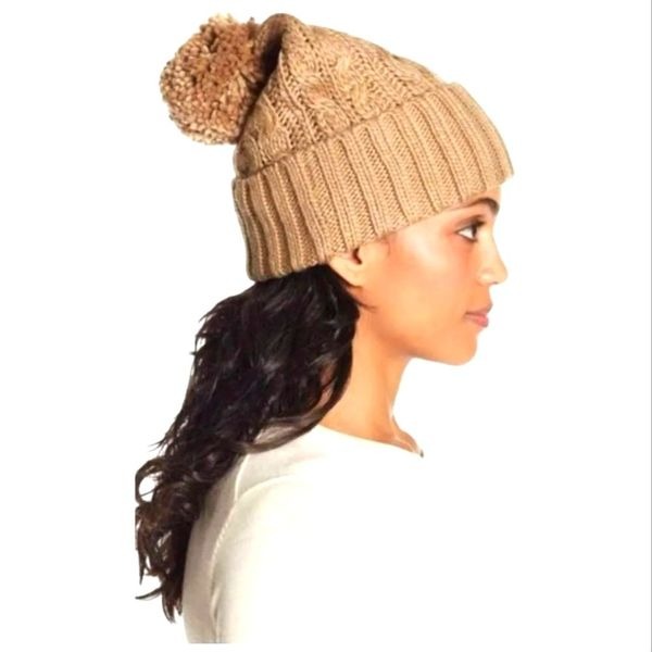 Michael Michael Kors Women's Camel Brown Beanie NWT OSFM