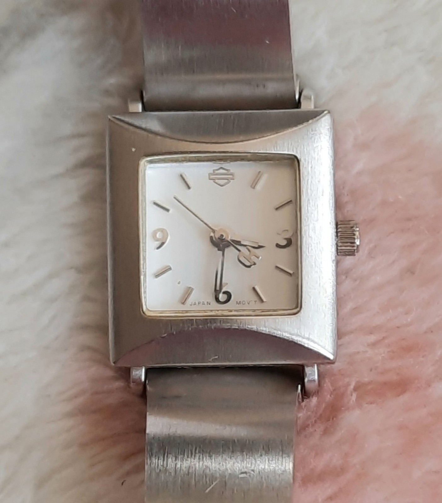 Harley Davidson Silver Bracelet Watch