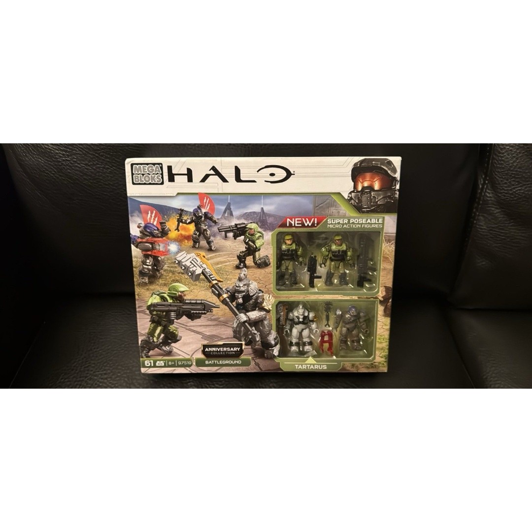 Halo Mega Bloks Anniversary Collection Battleground NIB