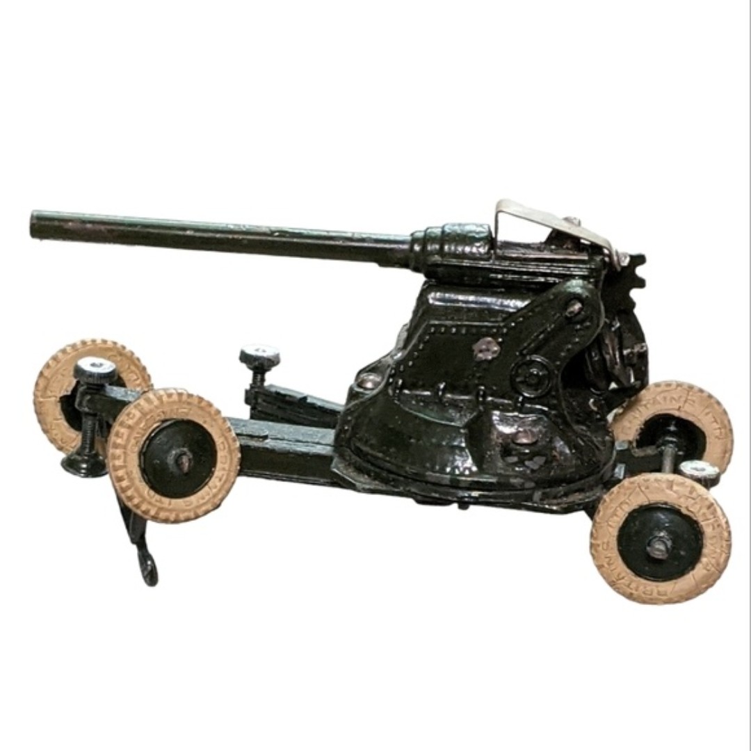 2 Pounder Anti- Aircraft Gun on mobile chassis miniature collectible in OB