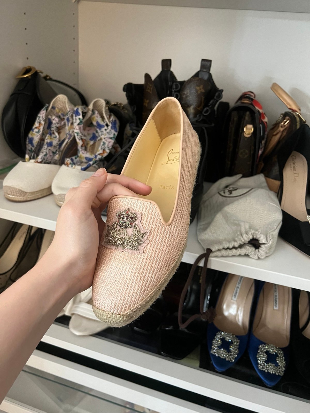 Christain louboutin espadrilles