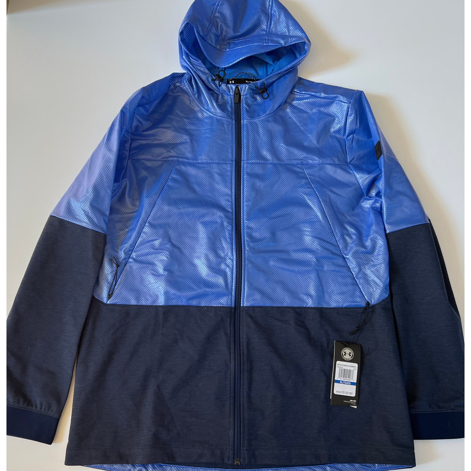Under Armour Men's Hybrid Storm Windbreaker Water Resistant 1306456-437 XL
