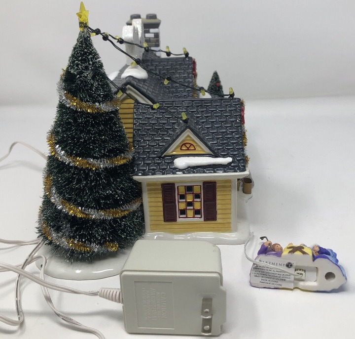 Dept 56 THE NOEL HOUSE Snow shops Village 55341 Christmas Lane Series Nativity Set