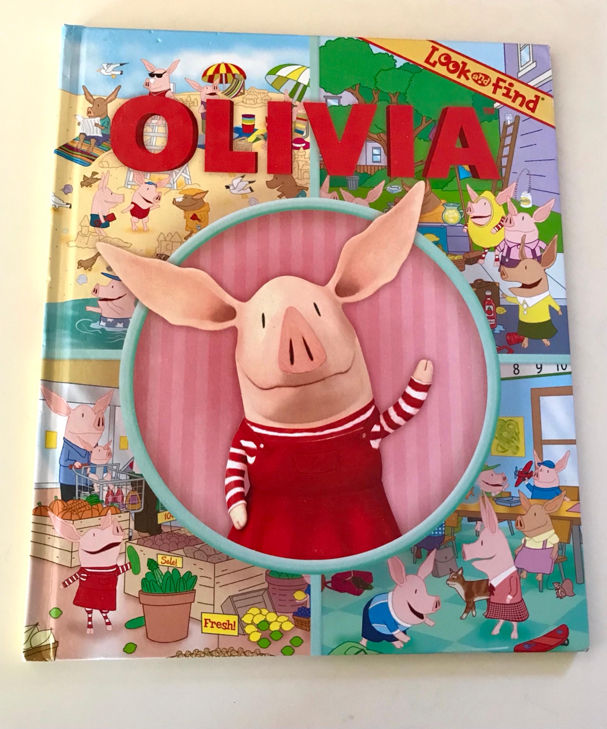 Olivia Look and Find Book, Hardcover
